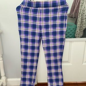 Dolls Kill Delia’s Plaid Print Flared Pants
